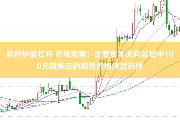软件炒股杠杆 市场观察：主要资本流向区域中100元就能玩的期货的情绪过热预